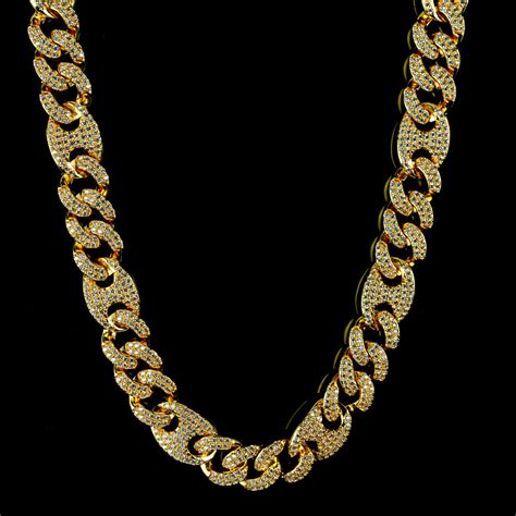Diamond Chains - Iced out Tennis and Cuban Link Chains - Custom Gold Grillz