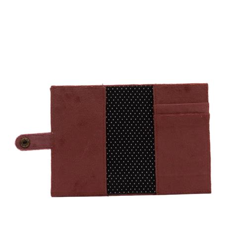 Nude handembroidered passport cover – GoneCase