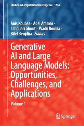 Buy Generative Ai and Large Language Models: Opportunities, Challenges ...