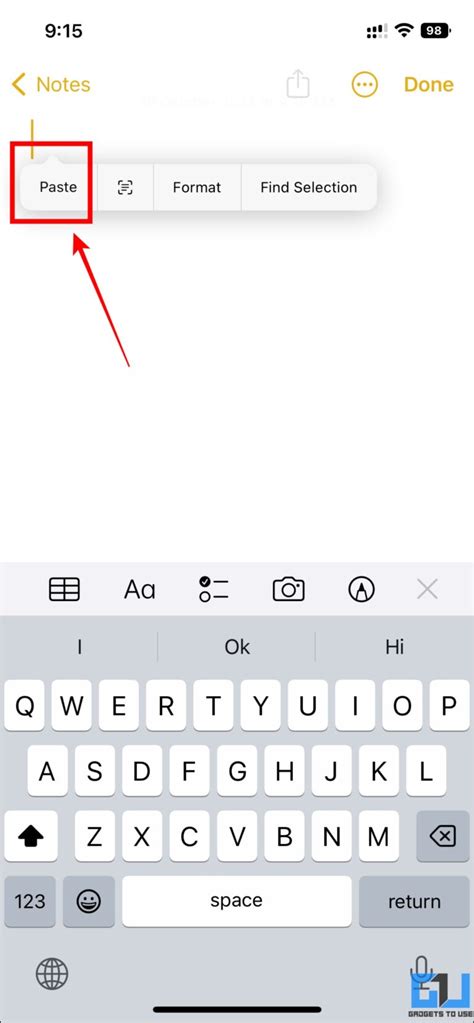 Image result for How to Copy and Paste Using the iPad