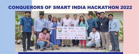 Conquerors of Smart India Hackathon 2022 - MGIT