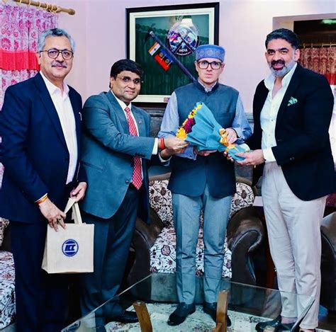 Delegation of Indian Chamber of Commerce calls on Chief Minister Omar ...