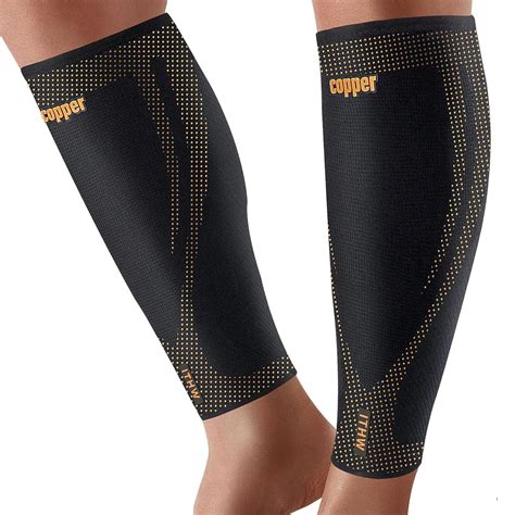 Amazon.com: Copper Calf Compression Sleeves for Men and Women, Leg ...