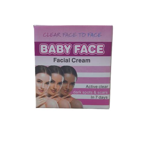 Baby face facial cream - Original – Makkos GH