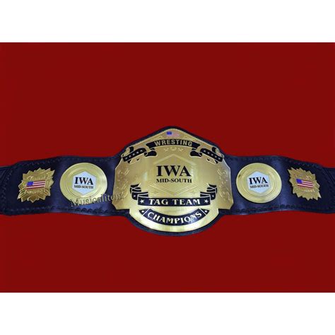 IWA Mid South Tag Team Wrestling Championship Title Belt | WWF Belt