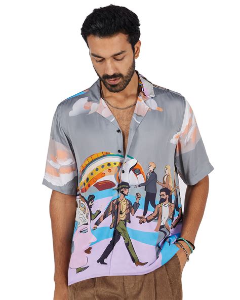Vegan Silk Shirt - Crete – Bombay Shirt Company