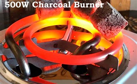 Saleon Instant Coal Heater 500W Charcoal Burner Hot Plate For Coal ...