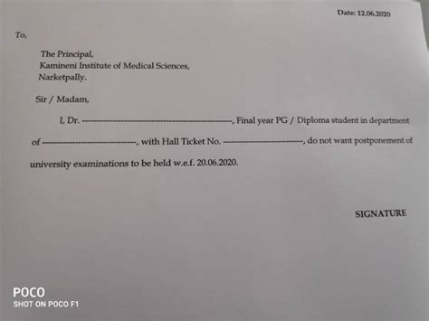 College authorities forcing us to sign petition seeking exams to be ...