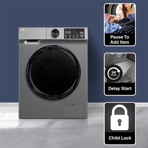 Godrej 9 Kg 5 Star, 4 Years Comprehensive Warranty, With AI Tech, Digi ...