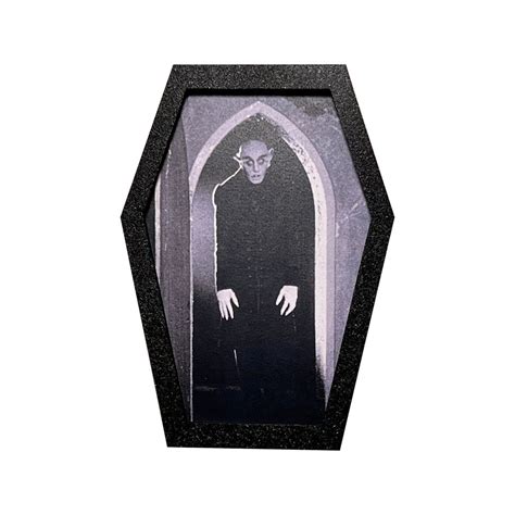 Nosferatu | Coffin Framed Art | 3D Printed - Etsy