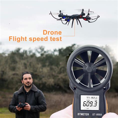 Buy BTMETER BT-866A HVAC Anemometer for CFM Air Flow Handheld CFM Meter ...