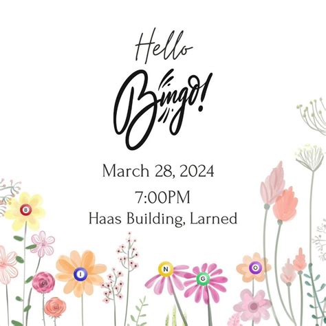 Hello Spring! Hello Bingo!, Haas Building - 400 E 18th St, Larned, KS ...