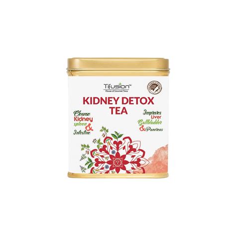 Tifusion Kidney Detox Tea with Dandelion Root Amp Chicory Kalmegh Green ...