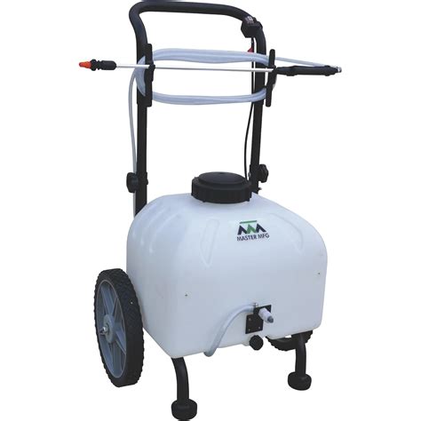 Master Gardener Rechargeable Cart Sprayer - 12 Volt, 9-Gallon Capacity ...