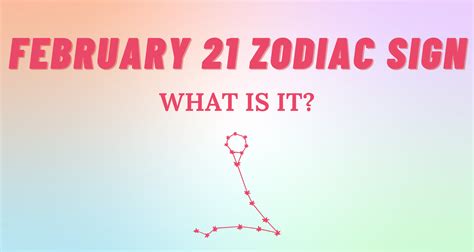 February 21 Zodiac Sign Explained | So Syncd