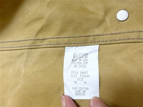 90s FILSON フィルソン オイルド コットンダック カバーオールジャケット【XL】MADE IN USA | BACK IN THE ...
