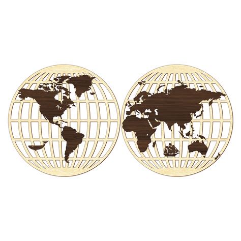 Round World Map Vector 的图像结果