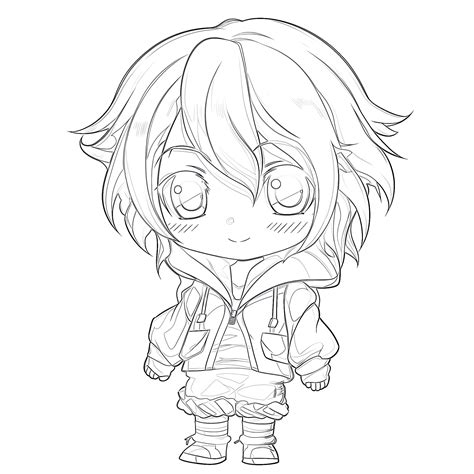 Chibi Coloring Pages