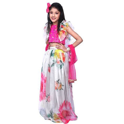 Latest Stylish Readymade Lehenga for 1 year 2- 3 year Girls