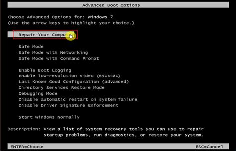 Image result for Windows 7 Repair Computer