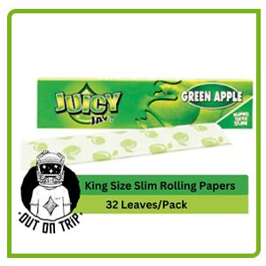 Juicy Jay's Flavoured Rolling Papers - Apple -1 Pack - Flavor OCB paper ...