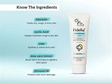Buy Fixderma Fidelia Moisturizing Cream Online at Best Price | Clinikally