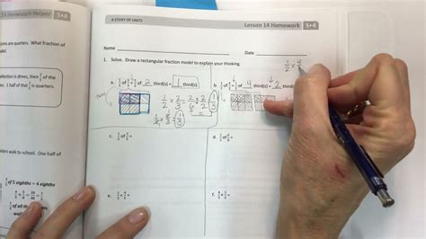 Eureka Math Lesson 14 Homework 5.4 的图像结果