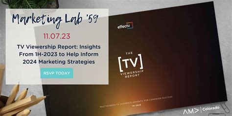 Marketing Lab 59 (Remix) Effectv Presents: TV Viewership Report ...