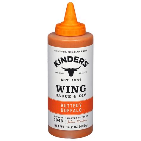 Kinder's Buttery Buffalo Wing Sauce & Dip (14.2 oz) Delivery or Pickup ...