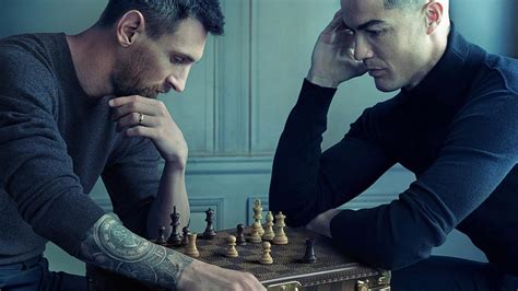 This Ronaldo Messi chess position from Louis Vuitton's ad is inspired ...