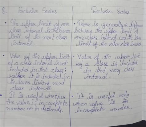 Distinguish between Exclusive method & Inclusive methods. - Brainly.in