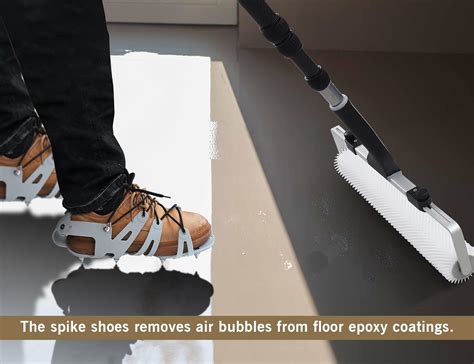 Spike Shoes Epoxy Floor Coating Zimpty ZY402 Fully Assembled Barbed