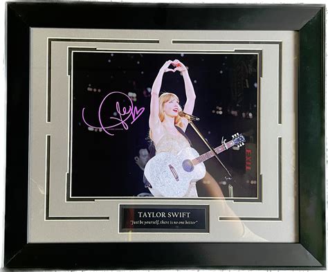 Taylor Swift Eras Tour Facsimile Autograph custom Framed Photo 19x23 ...