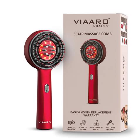 Viaaro Premium Head Scalp Electric Massager Comb | Scalp Massaging ...