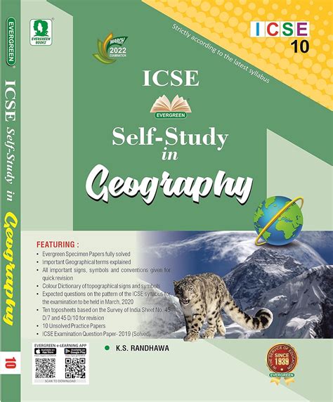 Evergreen Self Study in ICSE Geography - Class 10 (for March 2021 ...