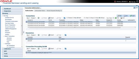 Oracle Financial Services Lending and Leasing