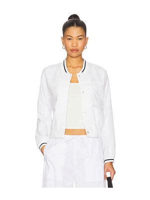 Buy Central Park West Alina Varsity Stripe Bomber (L) Online