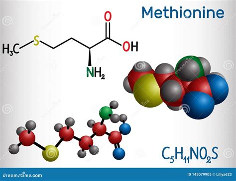 Methionine Amino Acid Structure