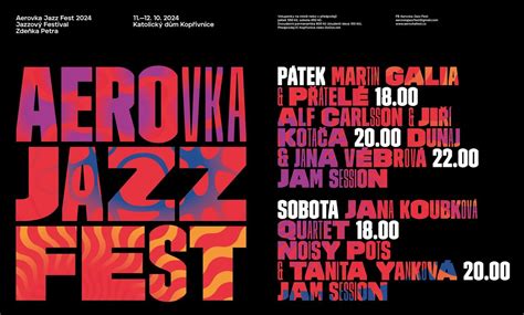 Aerovka Jazz Fest 2024, Štramberská 378, 742 21 Koprivnice, Czech ...