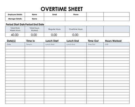 Image result for Over Time Format