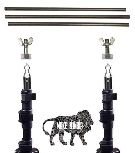 SHOPEE Curtain Rods with Conversion Adapter Converter(Stand not ...