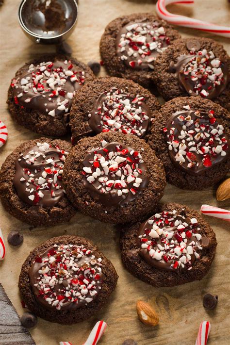 BEST Gluten-Free Chocolate Peppermint Cookies Recipe
