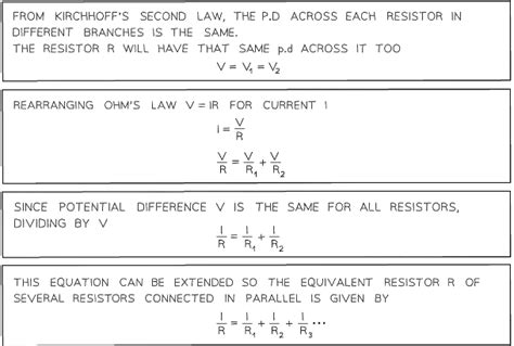 Notes: Resistors in Parallel - Physics for Grade 10 PDF Download