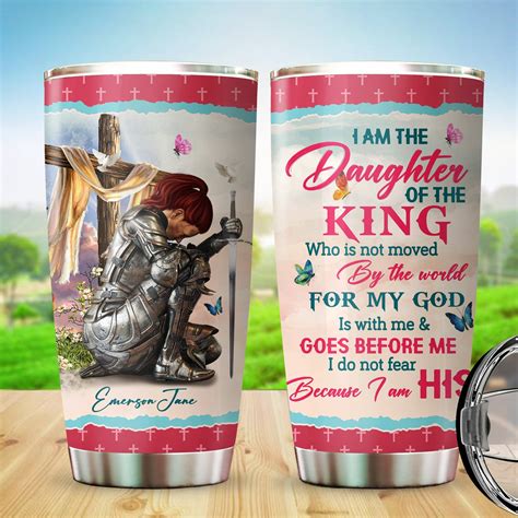 Personalized Woman Warrior Of God I Am The Daughter Of The King Do Not ...