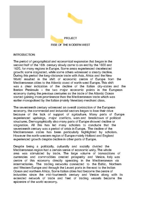 Project work - Name - Sukrant Roll no. - 2022HIS Sem - III PROJECT RISE ...