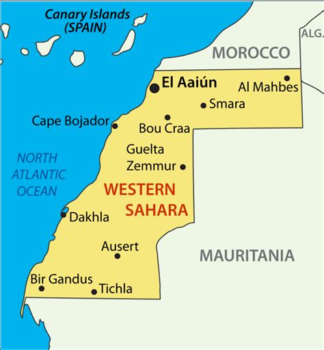 Map Of Sahara Desert _ Sahara Map – GCDJ
