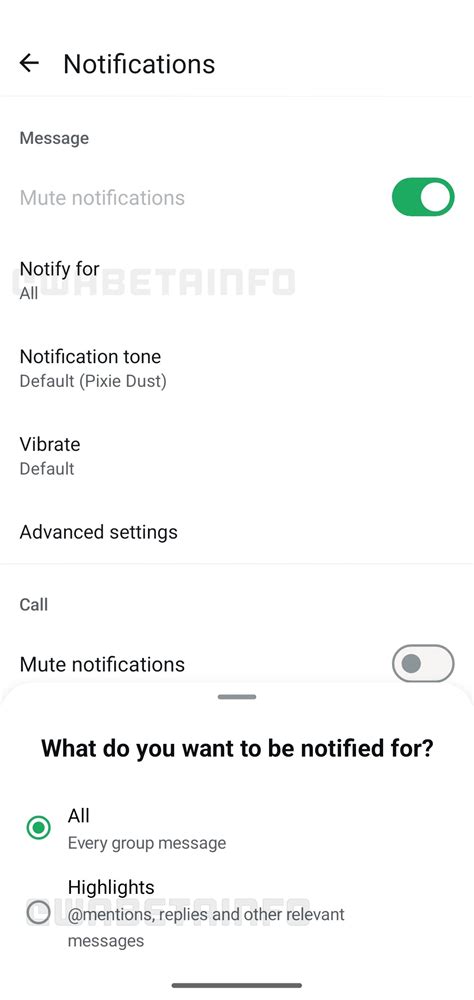 WhatsApp vuole fare chiarezza sulle notifiche dei gruppi silenziati