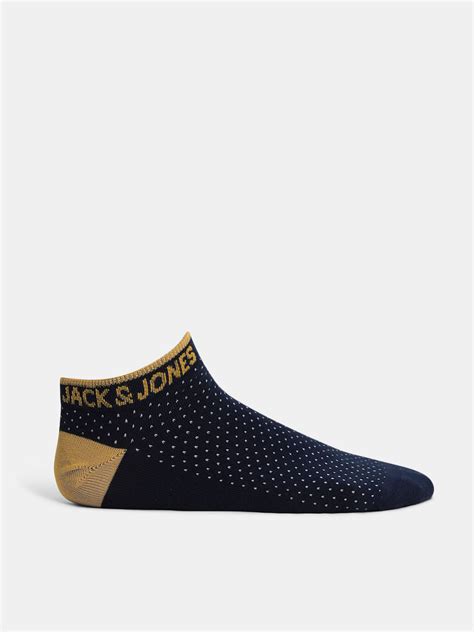 Pack of 3 Printed Ankle Length Socks