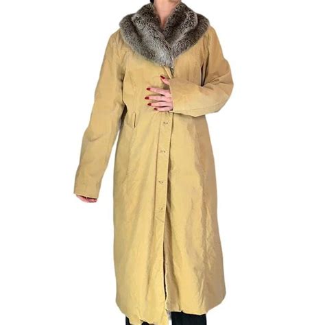 Women's Tan Coat | Depop