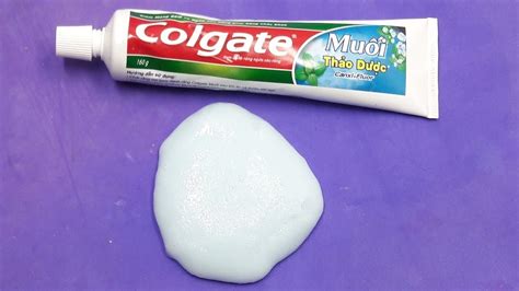 Image result for Slime with Toothpaste and Salt